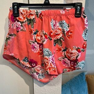 Beautiful floral shorts